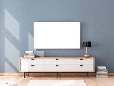 Akıllı TV mockup, modern LED TV 