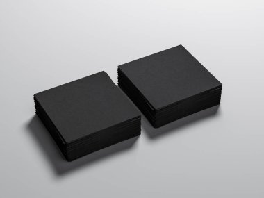 Siyah kare kutular örnekler marka veya logo tasarımı için