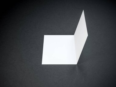 Uçan Boş Broşür Mockup, 3D oluşturma