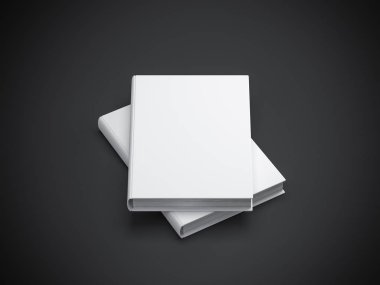 Kitap modellerinin yakın görüntüsü, modelleme, 3D görüntüleme