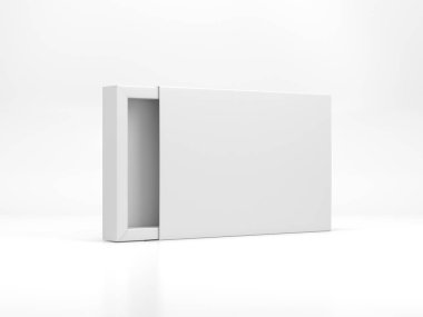 3D hazırlama mukavva model yakın plan