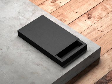 3D hazırlama mukavva model yakın plan