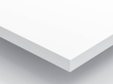 Soyut beyaz arkaplan. 3d illüstrasyon