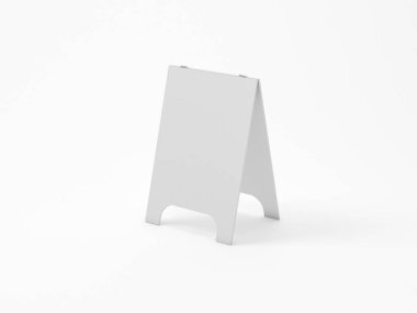 boş çerçevenin beyaz arkaplana karşı karmaşıklığı