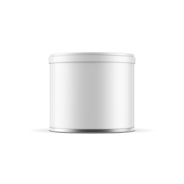 Küçük boş metal teneke kutu paketleme Fıstık ya da kahve için model, 3D görüntüleme