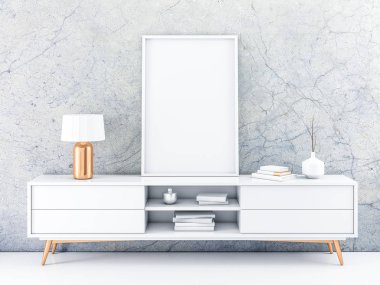 Modern iç posterdeki kadar alay