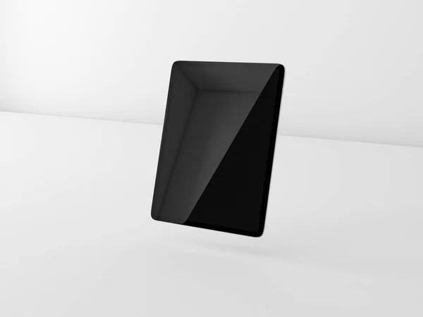 Moderne Tablet Attrappe Auf Dem Tisch Rendering — Stockfoto