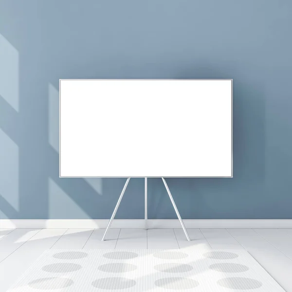 Smart Mockup Blank Screen Modern Room Rendering — стоковое фото