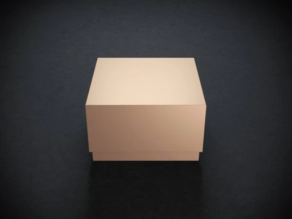 Cardboard Box Mockup Background Rendering — Stock Photo, Image