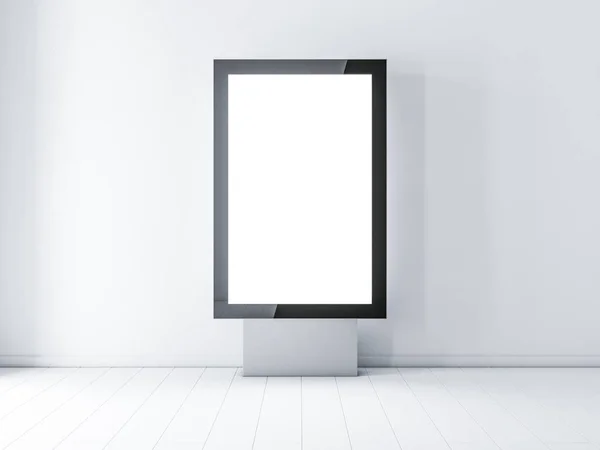 Lightbox Mockup Blank Screen Model — стоковое фото