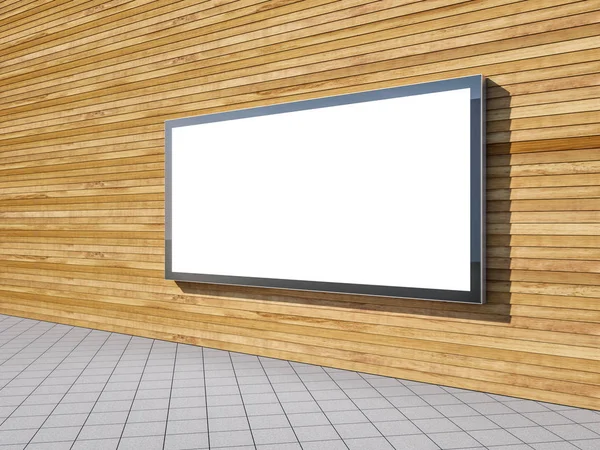 Lightbox Mockup Blank Screen Model — Stock Photo, Image