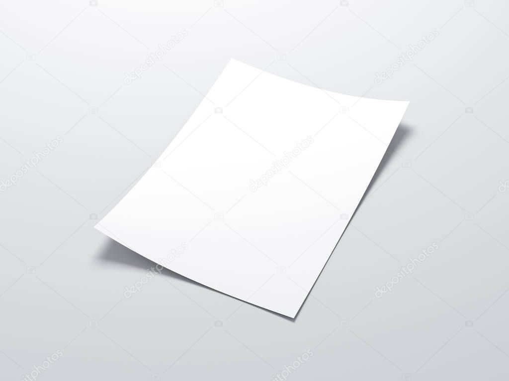 white blank paper texture on the background 