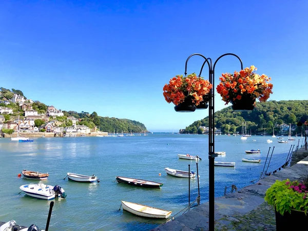 Panorama Bayard Cove Pilgrim Father Called Sailing America Looking River — Stock Photo, Image