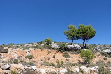 İspanya 'nın güneyindeki Costa Blanca' nın kuzey kesimindeki güzel dağ ve vadiler