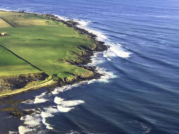 Aerial View Southern Isle Man — Stock Photo, Image