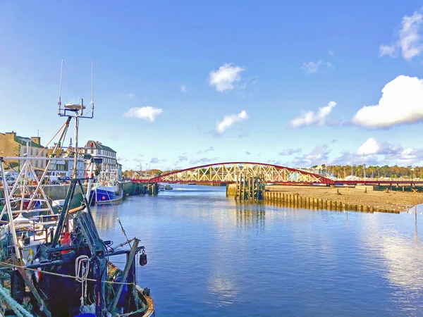 Ramsey Harbour Ein Kleiner Handels Und Fischereihafen Auf Der Insel — Stockfoto