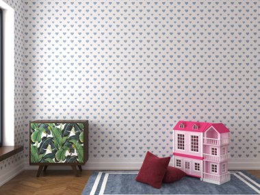 oda içi modern tarzda.