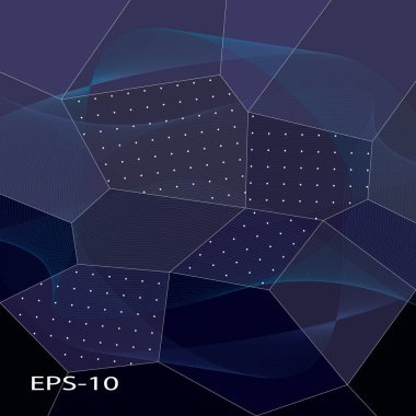 Soyut düşük Poli vektör arka plan