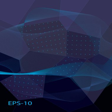 Soyut düşük Poli vektör arka plan