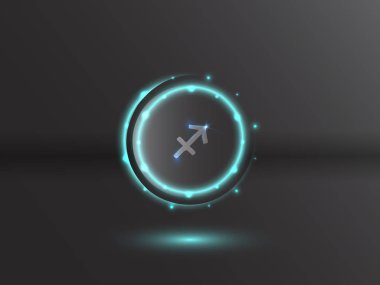 Parlayan zodyak sembolü 