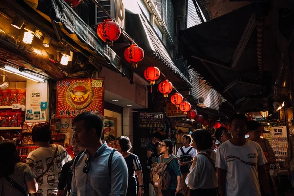 Le vieux Jiufen Mercadillo, Taiwan — Photo