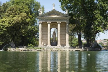Esculapio Tapınağı, Villa Borghese, Rome, İtalya