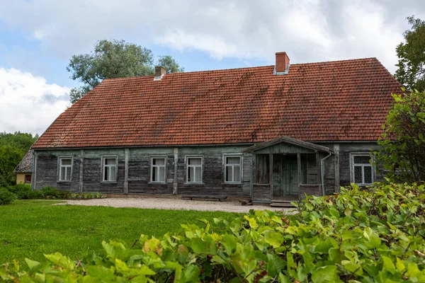 Oude Houten Landhuizen — Stockfoto