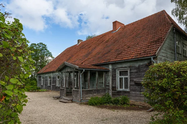 Gamla Trähus Landet — Stockfoto