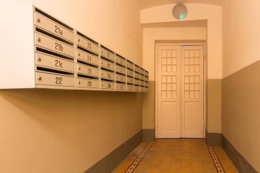 Santorini Adası 'nda kano turu.