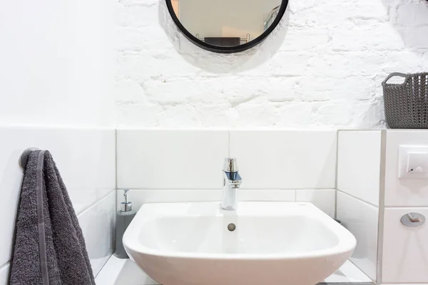 Modern Banyo Lüks Tasarımı — Stok fotoğraf