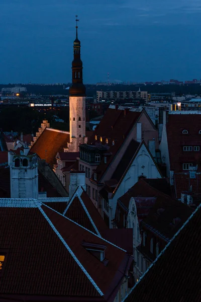 Tallinn Bei Nacht — Stockfoto