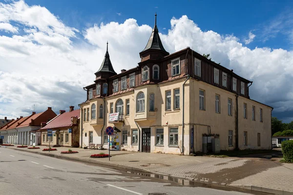 Fassade Des Gebäudes Der Altstadt — Stockfoto