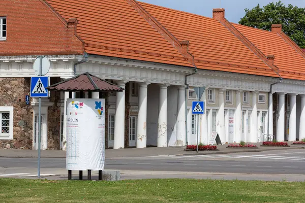 Fassade Des Gebäudes Der Altstadt — Stockfoto