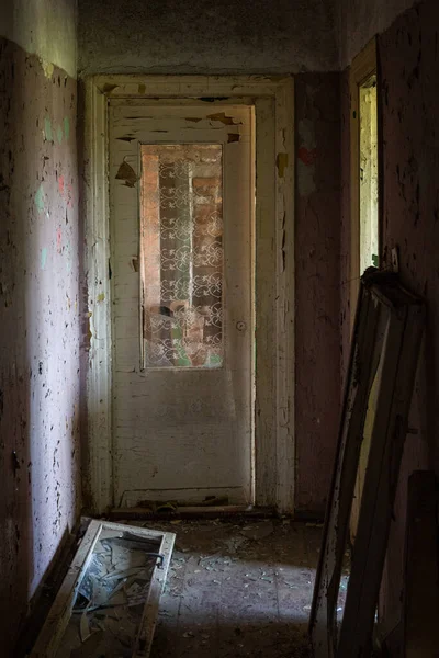 old abandoned house interior