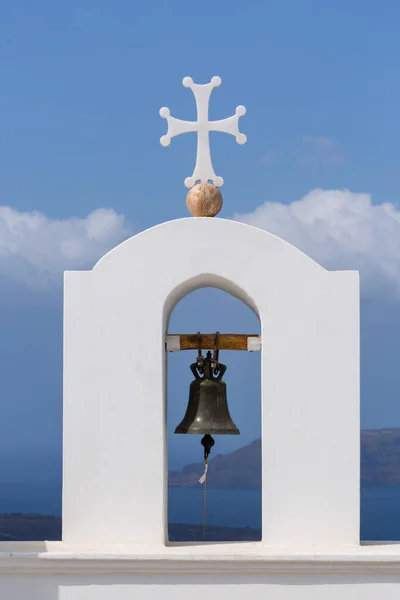 Streets Houses Thira Oia Santorini — Stock Photo, Image