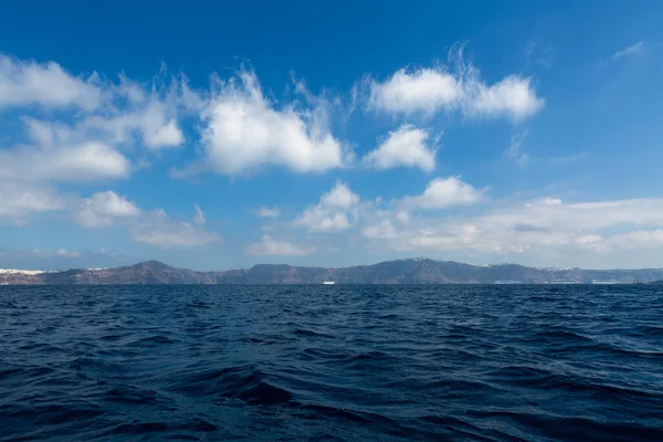 阳光普照的地中海美景 — 图库照片