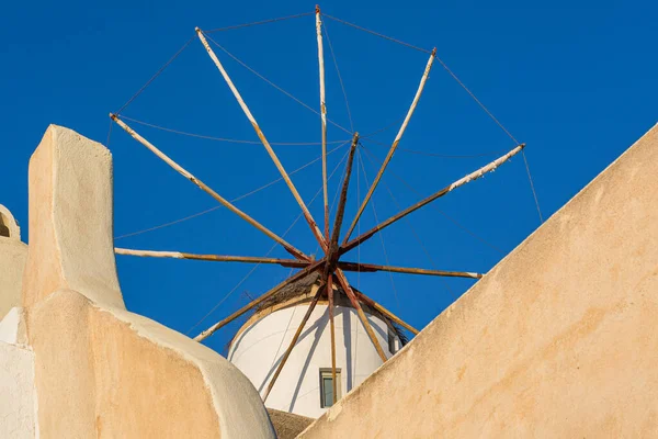 Vue Depuis Les Rues Oia Santorin — Photo