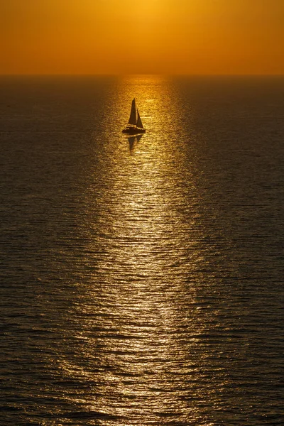 Kayaking Santorini Island Greece — Stock Photo, Image