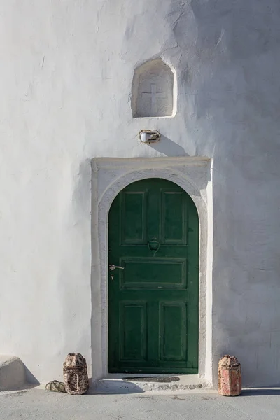 Ruas Casas Thira Oia Santorini — Fotografia de Stock
