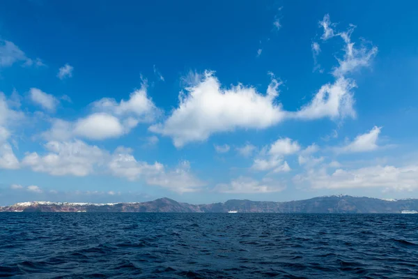 阳光普照的地中海美景 — 图库照片