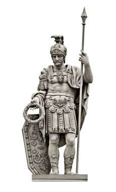 Roma savaş tanrısı Mars 'ın heykeli (Ares)