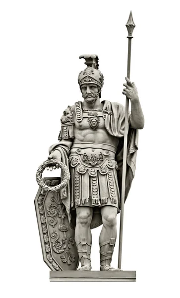 Statue of Roman god of war Mars (Ares) — Stock Photo, Image