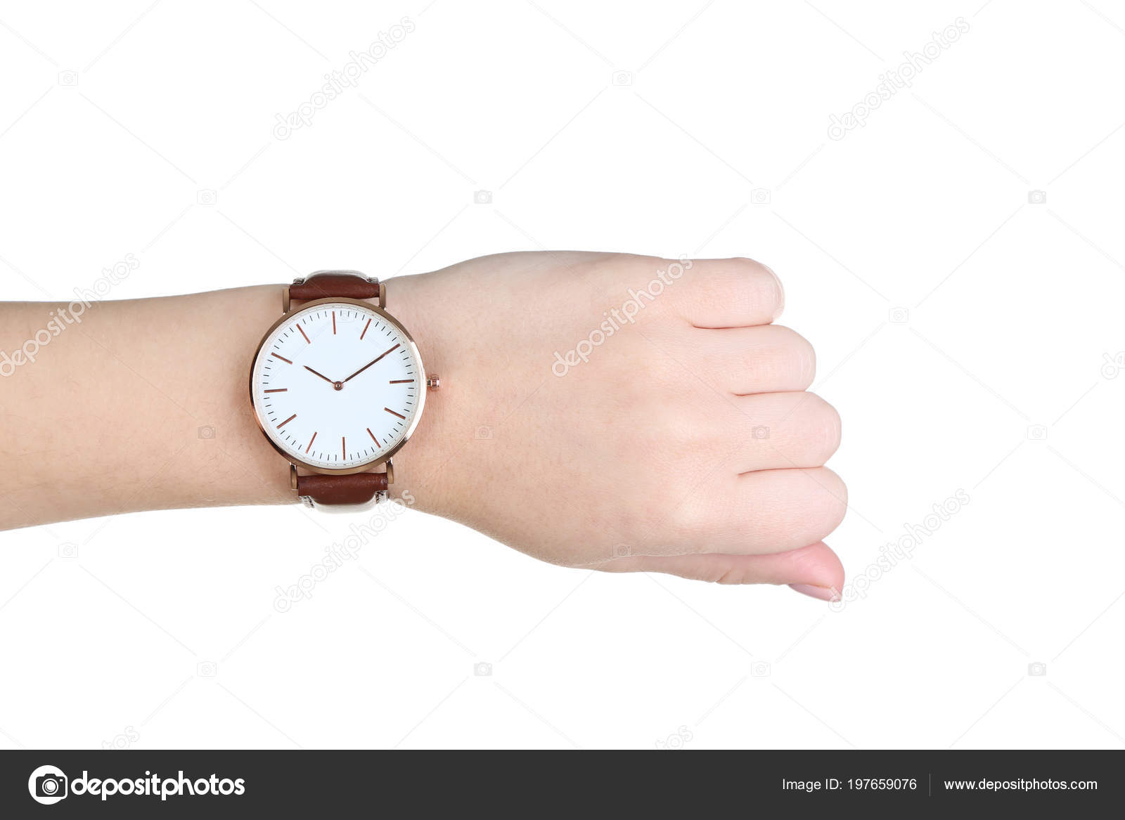 Elegant Wrist Watch Female Hand Stock Photo by ©5seconds 197659076