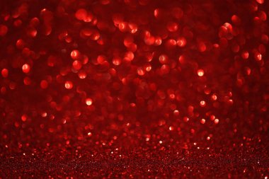 Shiny red bokeh background clipart