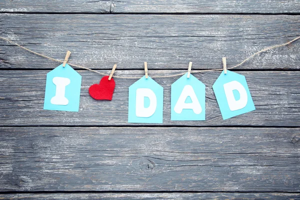 Colorful Creative Background Fathers Day — Stock Photo, Image