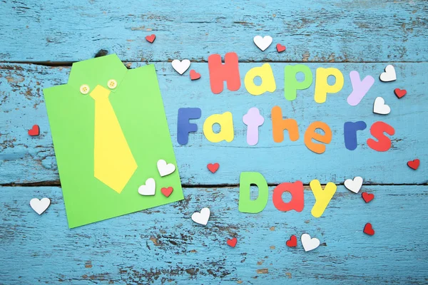 Babalar günü için yaratıcı renkli arka plan 