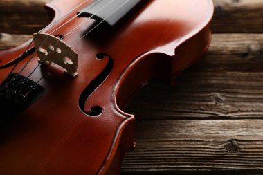 Keman kahverengi ahşap tablo