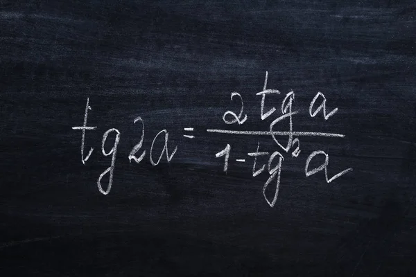 Matematyczne Formuły Tablica Tło — Zdjęcie stockowe