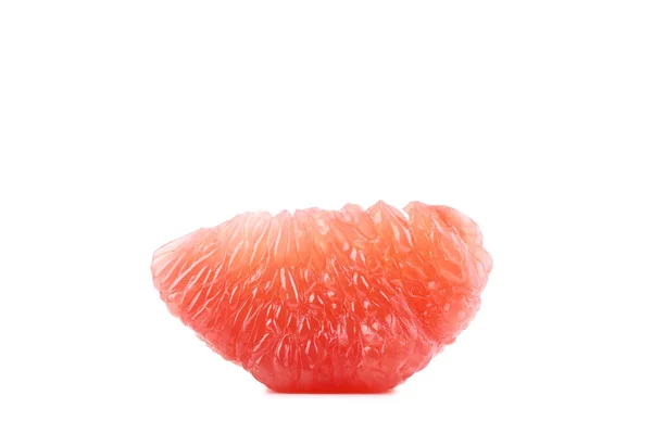 Grapefruit Slice Isolated White Background — Stock Photo, Image