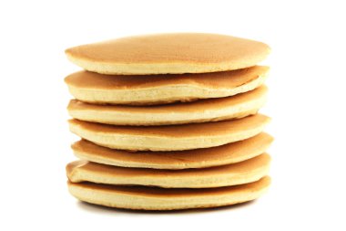 Beyaz izole lezzetli gözleme